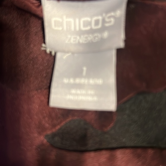 NWOT Chico’s Zenergy Anorak Camo Jacket - Picture 7 of 11